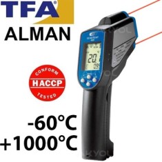 TFA 31.1123 'ST-490' Çift Lazerli Sıcaklık Ölçer 1000°C