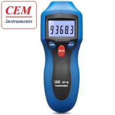 Cem AT6 Temassız Lazerli Devir Ölçer Takometre