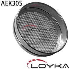 Krom Delikli Sac Elek AEK30S Paslanmaz Analiz Eleği 30 cm çap