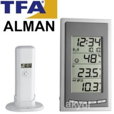 TFA 30.3018.10 ´DİVA GO´ Kablosuz Sıcaklık ve Nem Ölçer