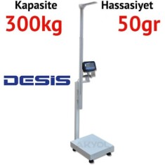 Desis DS Boy Kilo Ölçer - Hassasiyet: 50 gr. Max: 300 kg.