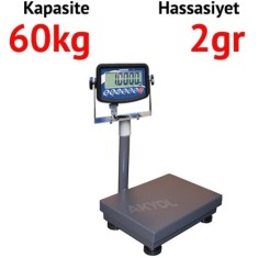 Desis DS Kısa Boyunlu Kantar Hassasiyet: 2gr. Max: 60 kg.