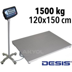 Desis DS 1.5 Ton Platform Baskül - 120x150 cm