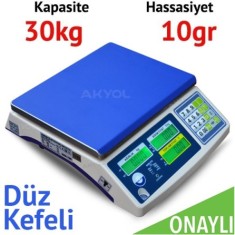 KANTER P55 Fiyat Hesaplamalı Terazi (Düz Kefeli)