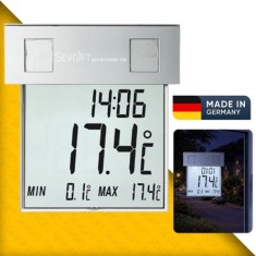 TFA 30.1035 ‘Vision Solar’ Işıklı Dış Pencere Termometresi