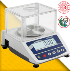 Desis BTU-M Eczane Terazisi 600gr 0.01gr | Bakanlık Onaylı Hassas Terazi