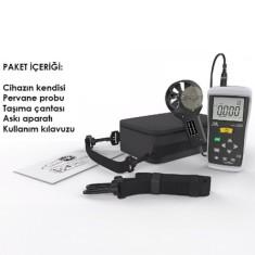 Cem DT619 Rüzgar Hızı ve Hava Debi Ölçer