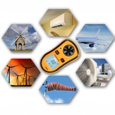 Benetech GM8908 Dijital Rüzgar Ölçer Anemometre