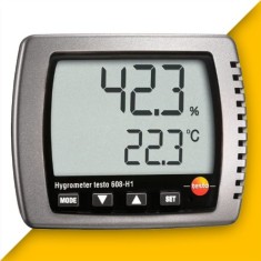 Testo 608-H1 Sıcaklık ve Nem Ölçer 'Çok Hassas'