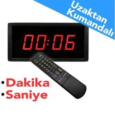 LC-4 Chrono '4 Haneli' Işıklı Zamanlayıcı | Uzaktan Kumandalı
