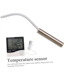 OEM H220 İç Ortam Sıcaklık ve Nem | Dış Ortam Sıcaklık Ölçer HTC-2