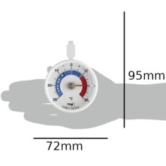 3 Adet | TFA 14.4006 İbreli Buzdolabı Termometresi