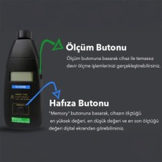 LYK 2234B Temassız Devir Ölçer Takometre