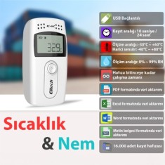 RC-4HC Mini Sıcaklık ve Nem Kayıt Cihazı Datalogger