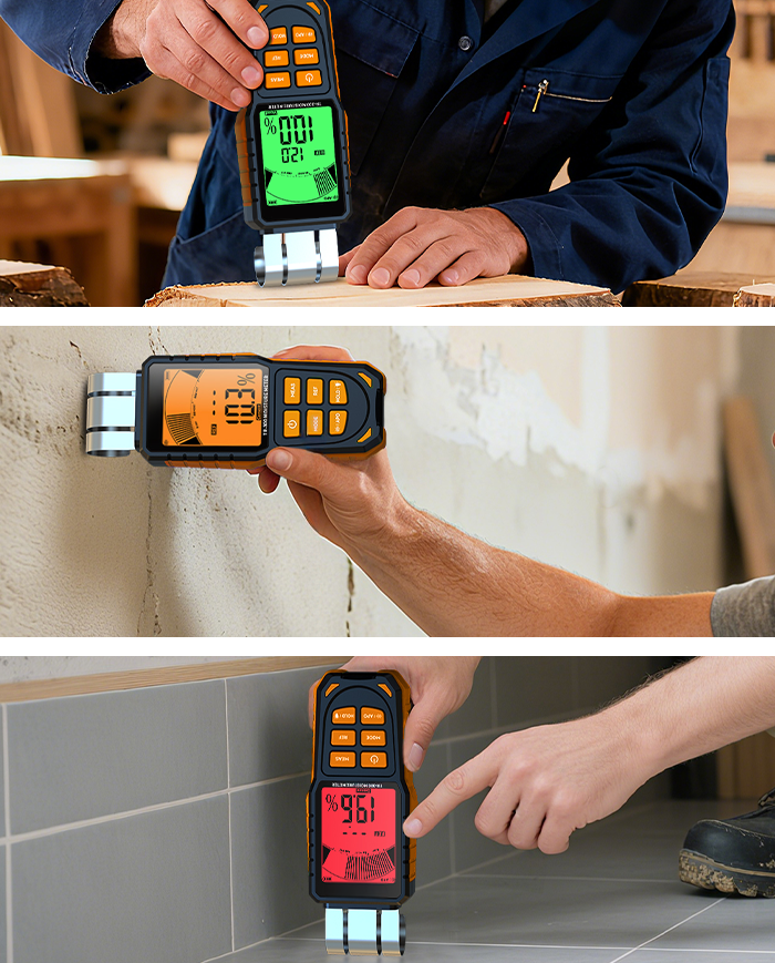 TR-300 ahşap nem ölçer
